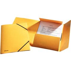 Esselte Teczka z gumką narożną A4 preszpanowa żółty (10K017M) 651777 5902812265910