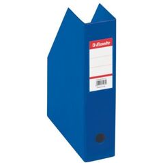 Esselte Pojemnik na dokumenty, czasopisma A4 składany PCV 70mm niebieskie (10K216C) 651896 5701216560054
