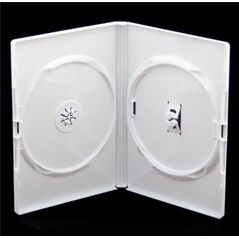 Amaray PUDEŁKO DVD 14MM 2 Biały SIDE-BY-SIDE 654896 5907595413770