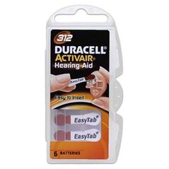 Duracell Bateria do aparatów słuchowych PR41 150mAh 6 szt. 693283 4043752153798