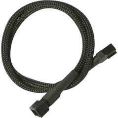 Nanoxia 3-pin - 3-pin, 0.3m, Czarny (900100000) 729048 4260285290008
