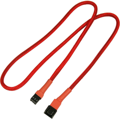 Nanoxia 3-pin - 3-pin, 0.6m, Czerwony (900300001) 729083 4260285293016