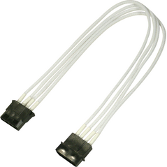 Nanoxia Molex - Molex, 0.3m, Biały (900400025) 729116 4260285294259