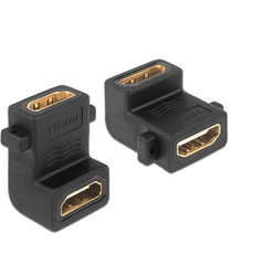 Adapter AV Delock HDMI - HDMI czarny (65510) 747410 4043619655106