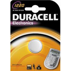 Duracell Bateria Electronics CR1220 1 szt. 771179 5000394030305