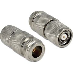 Adapter AV Delock srebrny (88855) 752693 4043619888559