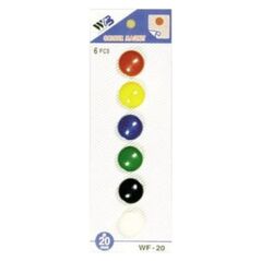 Argo Klips magnetyczny WF-20 6szt. mix kolorów 709619 6924238705237