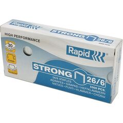 Rapid Zszywki 26x6 Strong, 5000 szt. (24862000) 711966 7313468620004