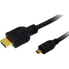 Kabel LogiLink HDMI Micro - HDMI 1m czarny (CH0030) 792217 4260113575734