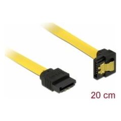 Delock SATA - SATA, 0.2m, Żółty (82800) 794657 4043619828005