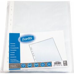 Bantex Koszulki groszkowe A4 48mic. 100szt. (100550109) 829400 5901466200056