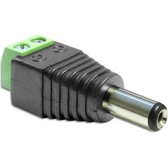 Adapter AV Delock Terminal Block czarny (65487) 792682 4043619654871