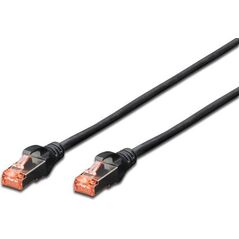Digitus Patchcord krosowany, S/FTP, Cat6, 3m, czarny (DK-1644-030/BL) 798418 4016032321880