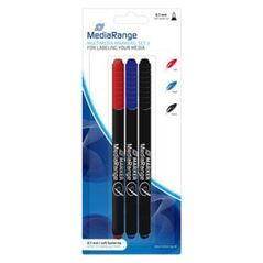 MediaRange Markery do płyt 3 kolory (MR701) 819304 4260057125217