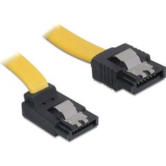 Delock SATA - SATA, 0.3m, Żółty (82472) 792742 4043619824724