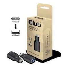 Adapter USB Club 3D USB-C - USB Czarny  (CAA-1521) 845387 8719214470425