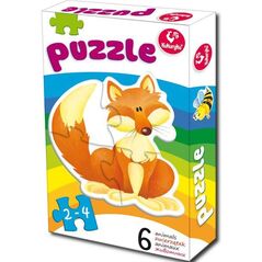 Promatek PROMATEK Pierwsze Puzzle, Zwierzątka 1 - 0321 793455 5901738560321