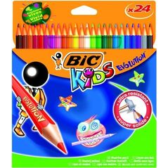 Bic KREDKI OŁÓWKOWE BIC KIDS EVOLUTION ECOLUTIONS PUDEŁKO 18+6 SZT - 920298 821876 3270220076421