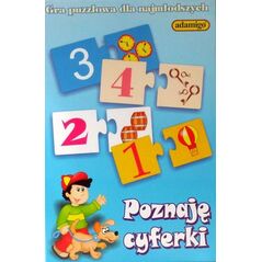 Adamigo Gra Puzzlowa Poznaję Cyferki - 5598 801310 5902410005598