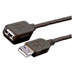 Kabel USB MediaRange USB-A - USB-A 3 m Czarny (MRCS111) 819355 4260057127075