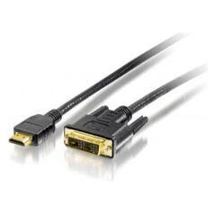 Kabel Equip HDMI - DVI-D 5m czarny (119325) 792332 4015867150528