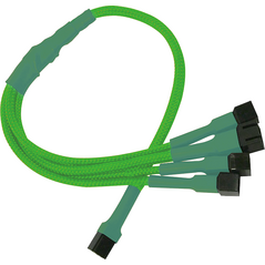 Nanoxia 3-pin - 3-pin x4, 0.3m, Zielony (NX34A30NG) 933840 4260285298042