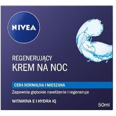 Nivea Krem na noc regenerujący do cery normalnej i mieszanej 50ml 897847 4005800097591