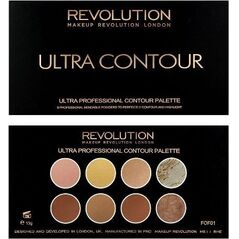 Makeup Revolution Ultra Contour Palette Zestaw do modelowania twarzy 13g 892855 5057566146012