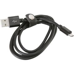 Kabel USB Platinet USB-A - microUSB 1 m Czarny (PUCL1B) 929663 5907595432924