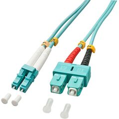 Lindy Patchcord światłowodowy LC/SC OM3 50/125um, Multimode, 3m (46392) 1034700 4002888463928