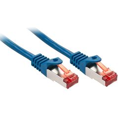 Lindy Patchcord Cat.6 S/FTP 0.5m, niebieski (47351) 1034749 4002888473514