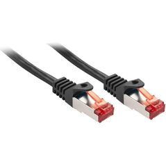 Lindy RJ-45/RJ-45 kat.6 Czarny 1m (47372) 1034763 4002888473729