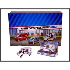 Hipo Mini Van Pogotowie 8cm w pud.p24 1041931 5907700693387