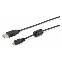 Kabel USB Equip USB-A - microUSB 1 m Czarny (128596) 1045952 4015867184547