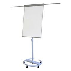 Flipchart Memoboards FLIPCHART SUCHOŚCIERALNO-MAGNETYCZNY MOBILNY CIRCLE Z DWOMA RAMIONAMI PROFESSIONAL 105X68XH220CM. (FM11C) 1066300 5902198793472