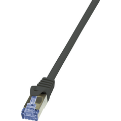 LogiLink CAT7 S/FTP Patchkabel Primeline PIMF czarny 5,00m (CQ4073S) 947211 4052792032437