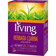 Irving HERBATA CZARNA 100 SASZ. IRVING ( 2 G X 100 TOREBEK) 710728 948100 5907516866074
