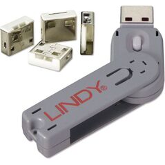Lindy Zestaw 4 blokerów USB (40454) 953505 4002888404549