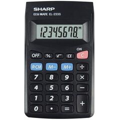 Kalkulator Sharp EL233SBBK (4974019023601) 956895 4974019023601