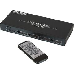 Lindy Matrix Switch HDMI 4K, 4:4 (38152) 984886 4002888381529