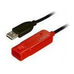 Kabel USB Lindy USB-A - USB-A 8 m Czarny (42780) 972710 4002888427807