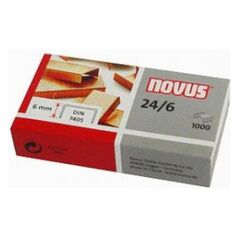 Novus Zszywki 24/6, 1000 szt. (040-0206 NO) 1080815 4009729059135
