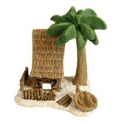 Zolux Domek z palmą kokosową miniatura 1105948 3336028551451