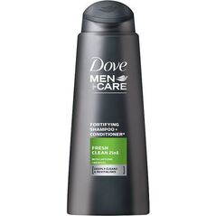 Dove  Men Care Szampon do włosów Fresh Clean 2in1 odświeżający 400ml 1138547 8710908381195