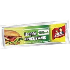 JAN Niezbędny Torebki śniadaniowe 100szt (8571013784) 1196948 5900536256344