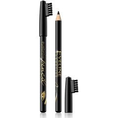Eveline Eyebrow Pencil Kredka do brwi - czarna 1szt 1234109 5901761918786