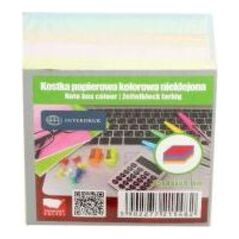 Interdruk Kostka papierowa kolorowa nieklejona 1244519 5902277215482