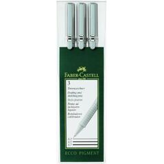 Faber-Castell Cienkopis Ecco Pigment 3 sztuki 1310327 4005401660033