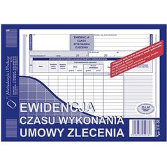 Michalczyk & Prokop Ewiedencja czasu wykonania umowy zlecenia A5 511-3E 1316910 5906858029369