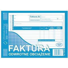 Michalczyk & Prokop Faktura VAT A5 odwrotne obciÄ…ĹĽenie 109-3E 1316914 5906858029390